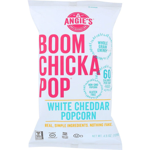 ANGIES: White Cheddar Popcorn, 4.5 oz - #tag1# - #tag2#