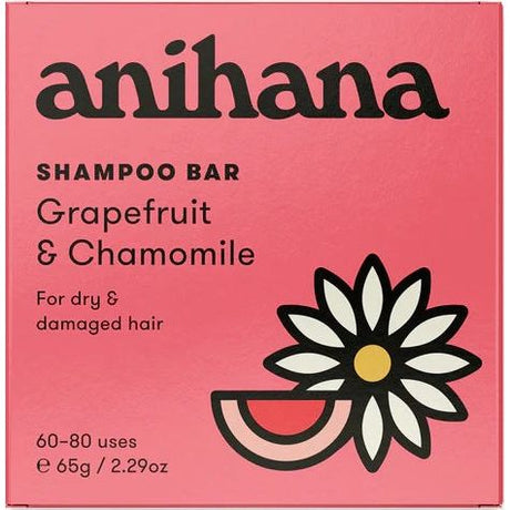 ANIHANA: Grapefruit and Chamomile Shampoo Bar, 65 gm - #tag1# - #tag2#
