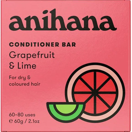 ANIHANA: Grapefruit and Lime Conditioner Bar, 60 gm - #tag1# - #tag2#