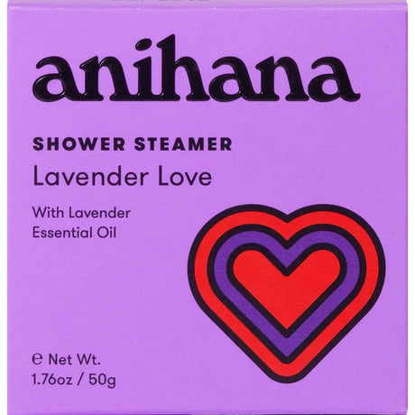 ANIHANA: Lavender Love Shower Steamer, 50 gm - #tag1# - #tag2#