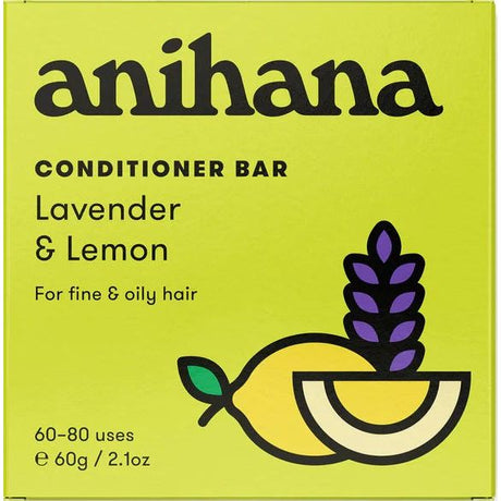 ANIHANA: Lavender and Lemon Conditioner Bar, 60 gm - #tag1# - #tag2#