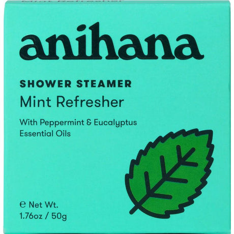 ANIHANA: Mint Refresher Shower Steamer, 50 gm - #tag1# - #tag2#