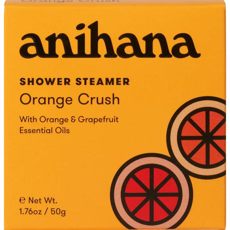 ANIHANA: Orange Crush Shower Steamer, 50 gm - #tag1# - #tag2#