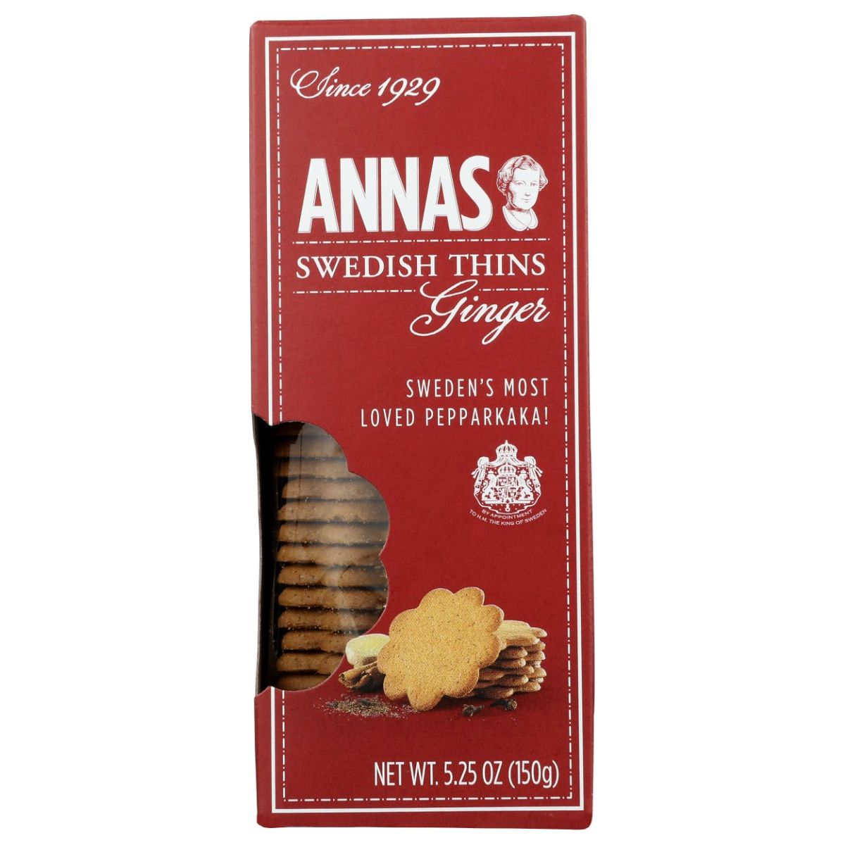 ANNAS: Original Ginger Thins, 5.25 oz - #tag1# - #tag2#