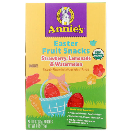 ANNIES HOMEGROWN: Fruit Snack Easter, 4 oz - #tag1# - #tag2#