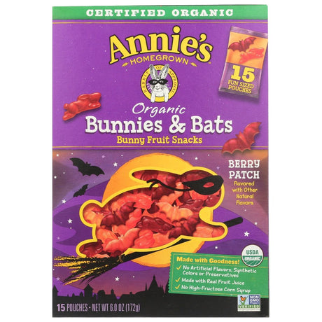 ANNIES HOMEGROWN: Fruit Snack Hllween Berry, 6 oz - #tag1# - #tag2#