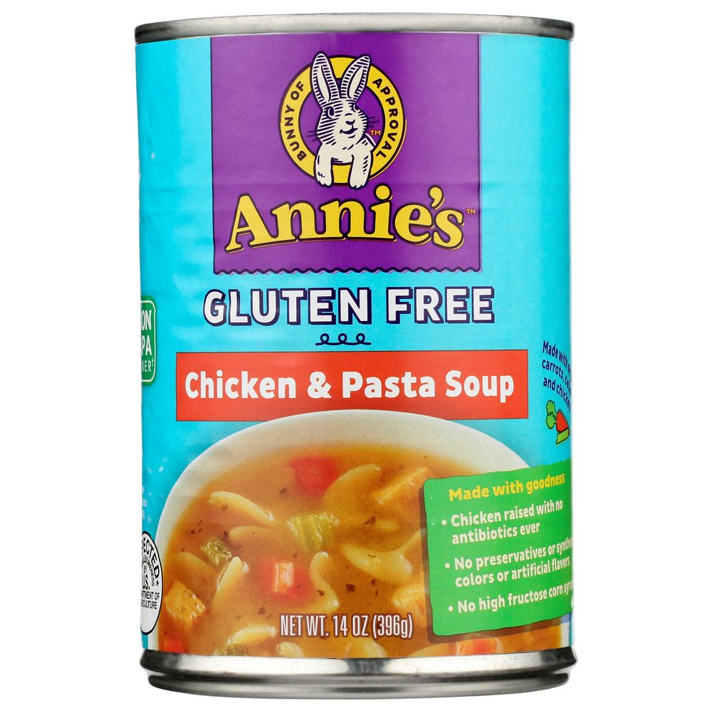 ANNIES HOMEGROWN: Gluten Free Chicken and Pasta Soup, 14 oz - #tag1# - #tag2#