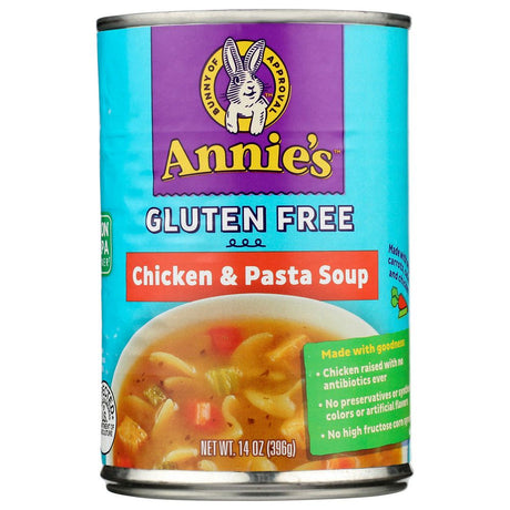 ANNIES HOMEGROWN: Gluten Free Chicken and Pasta Soup, 14 oz - #tag1# - #tag2#
