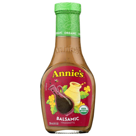 ANNIES HOMEGROWN: Organic Balsamic Vinaigrette Salad Dressing, 8 oz - #tag1# - #tag2#