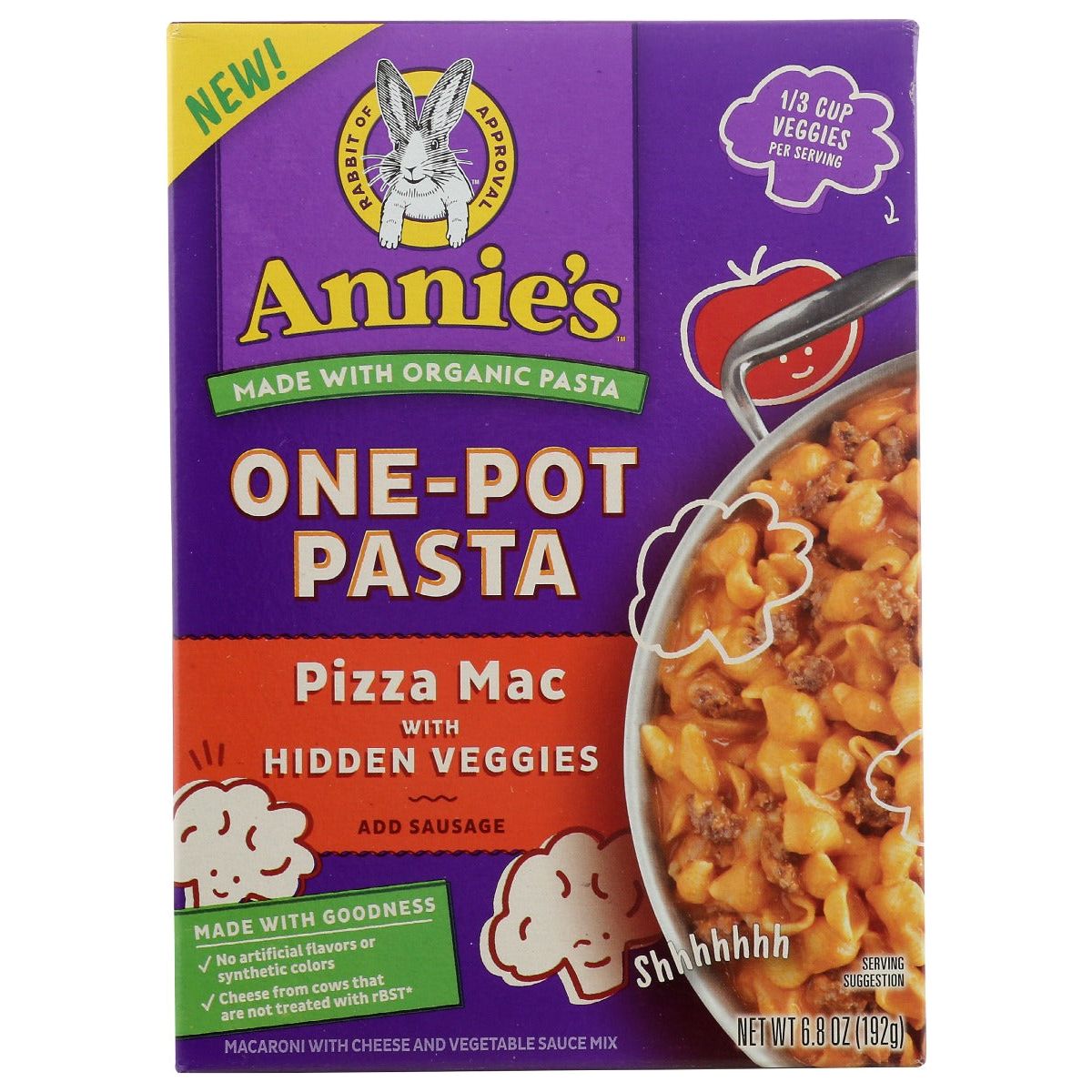 ANNIES HOMEGROWN: Pasta Pizza Mac, 6.5 oz - #tag1# - #tag2#