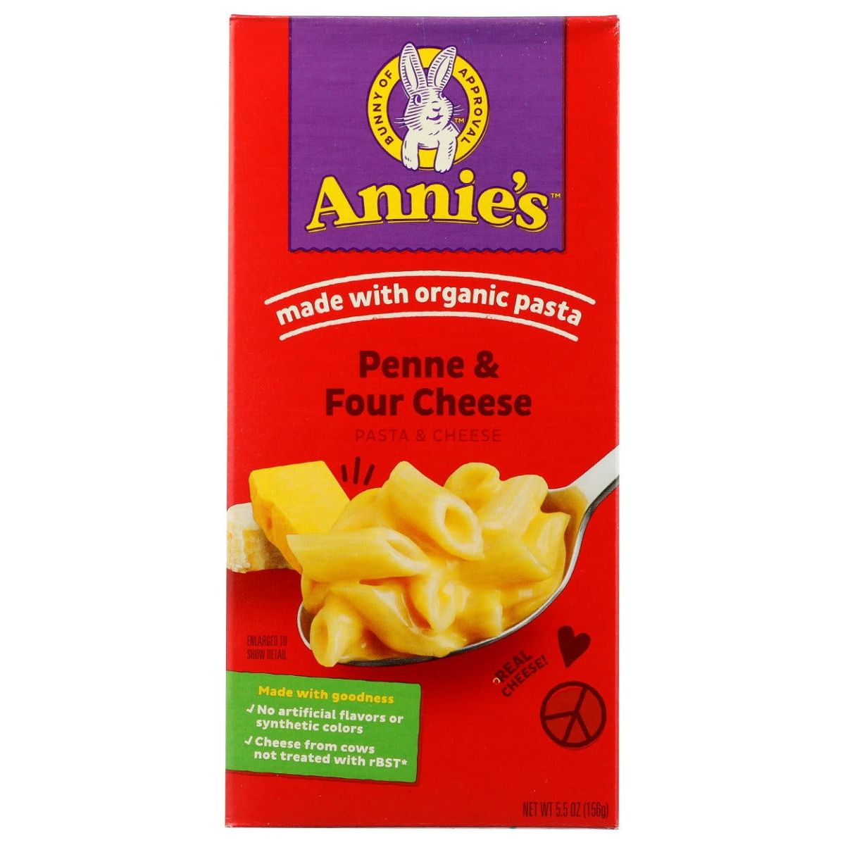 ANNIES HOMEGROWN: Penne and Four Cheese Mac and Cheese, 5.5 oz - Sunshine Co Op. - #tag1# - #tag2# - #tag3# - #tag4#