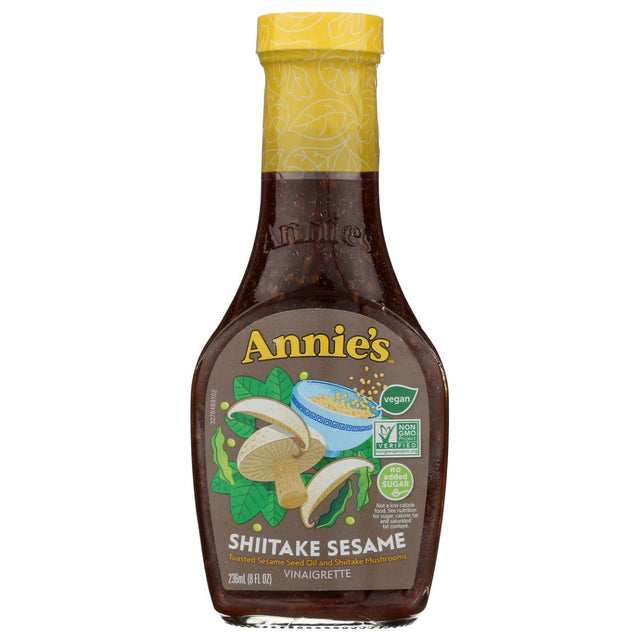 ANNIES HOMEGROWN: Shiitake Sesame Vinaigrette, 8 oz - #tag1# - #tag2#