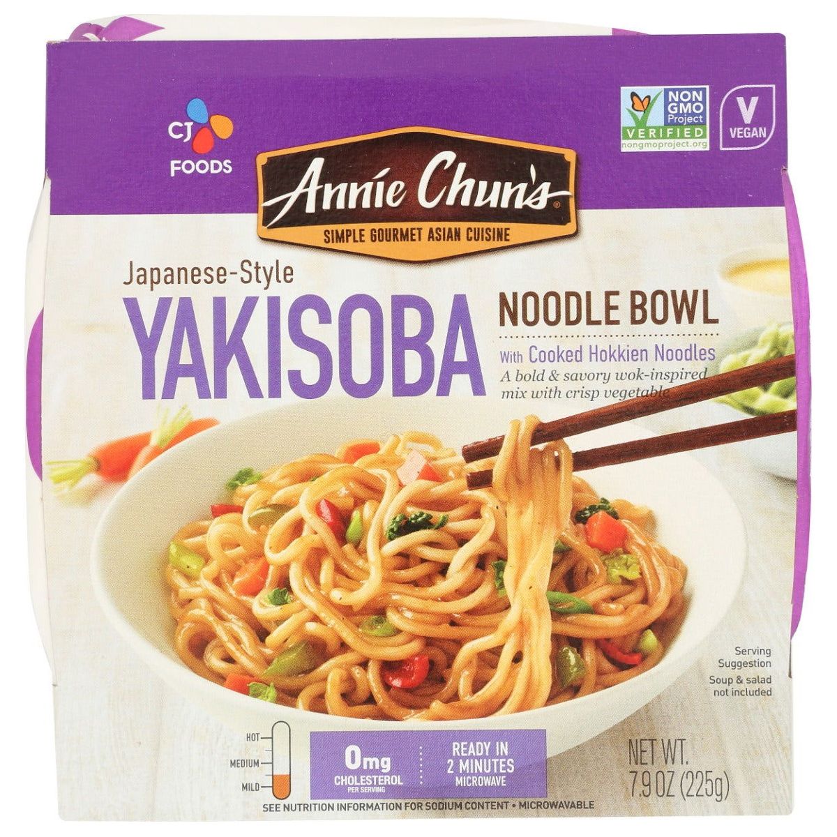 ANNIE CHUNS: Japanese Style Yakisoba Noodle Bowl, 7.9 oz - Sunshine Co Op. - #tag1# - #tag2# - #tag3# - #tag4#
