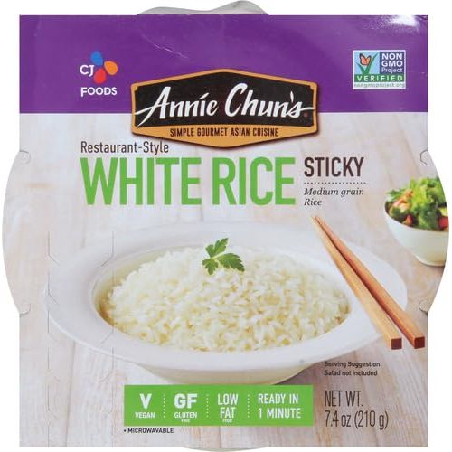 ANNIE CHUN'S: Rice Express Sticky White Rice, 7.4 oz - #tag1# - #tag2#