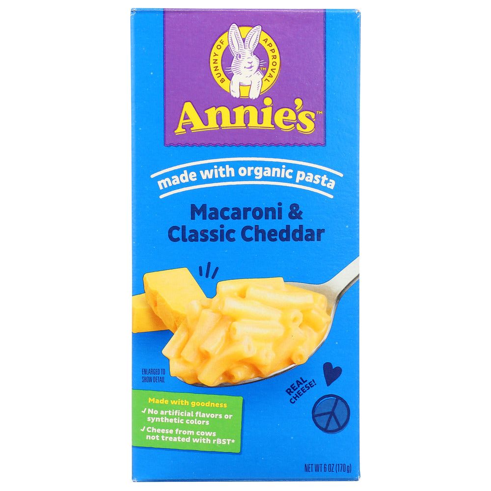 ANNIE'S HOMEGROWN: Classic Macaroni & Cheese, 6 oz - #tag1# - #tag2#