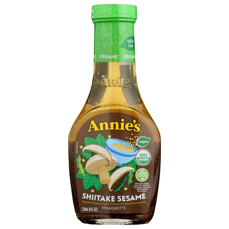 ANNIE'S NATURALS: Organic Dressing Shiitake Sesame, 8 oz - #tag1# - #tag2#