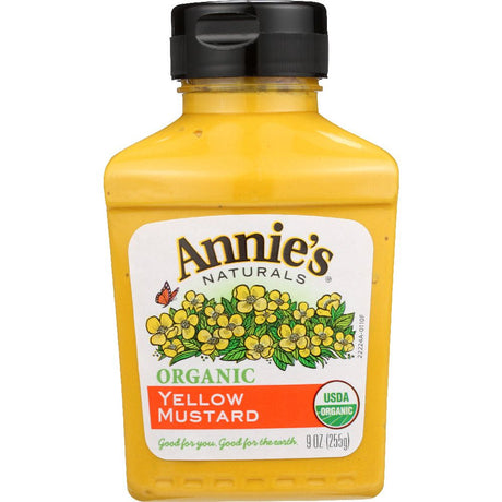 ANNIE'S NATURALS: Organic Yellow Mustard, 9 oz - #tag1# - #tag2#
