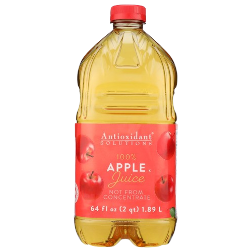 ANTIOXIDANT SOLUTIONS: 100 Percent Apple Juice Not From Concentrate, 64 fo - #tag1# - #tag2#