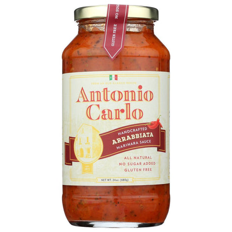ANTONIO CARLO GOURMET SAUCE: Sauce Arrabbiata, 24 oz - #tag1# - #tag2#