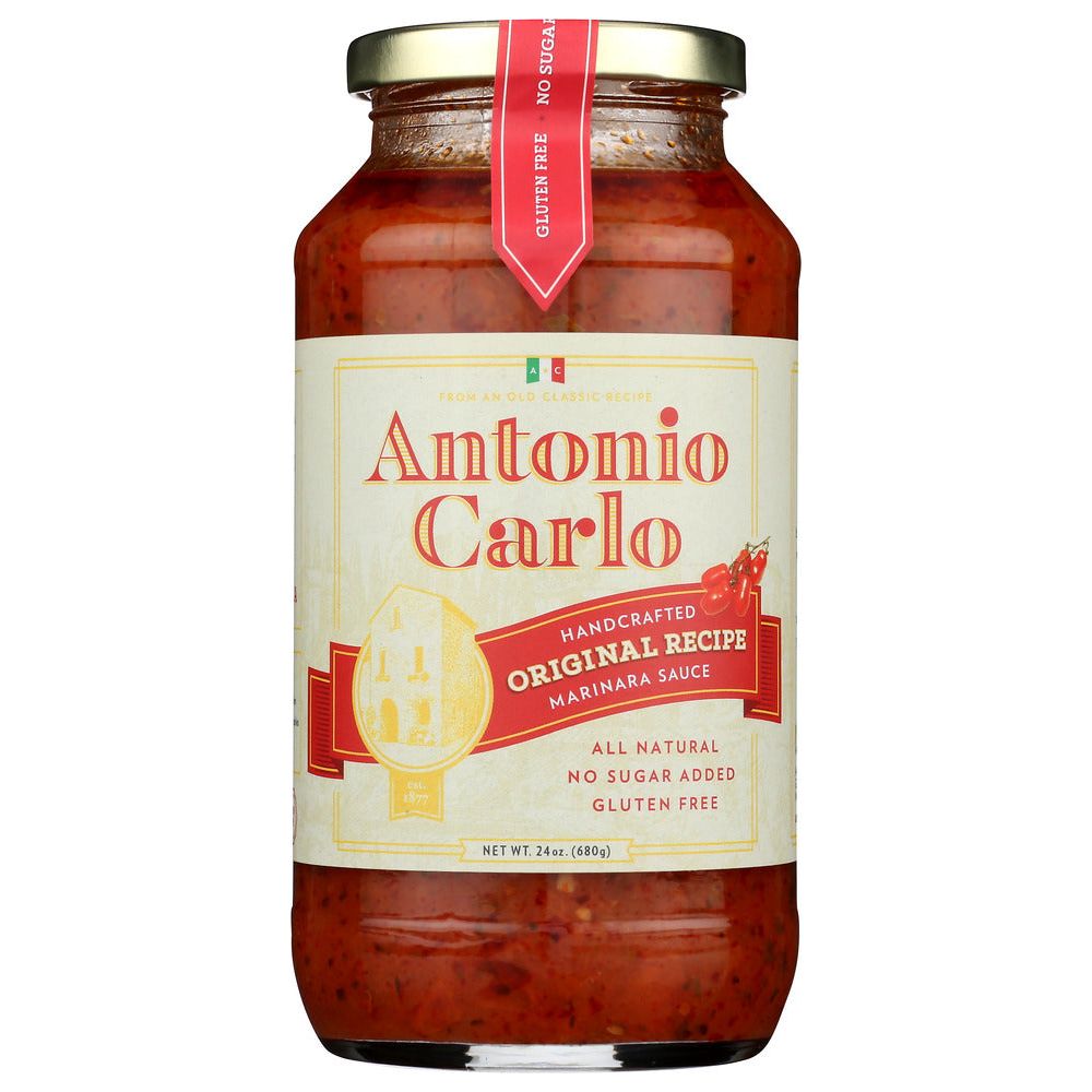 ANTONIO CARLO GOURMET SAUCE: Sauce Original Recipe, 24 oz - #tag1# - #tag2#
