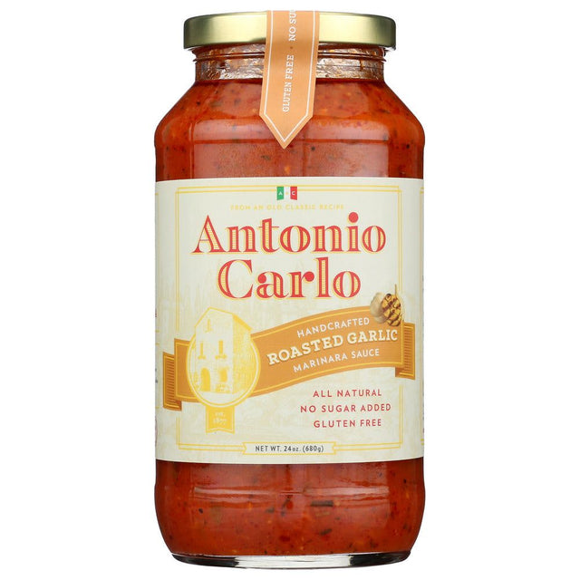 ANTONIO CARLO GOURMET SAUCE: Sauce Roasted Garlic, 24 oz - #tag1# - #tag2#