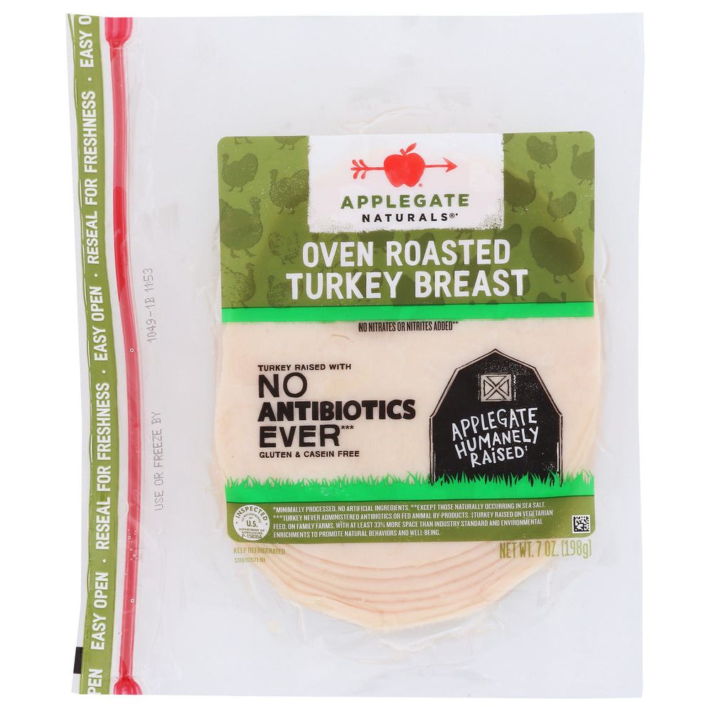 APPLEGATE: Naturals Roasted Turkey Breast, 7 oz - #tag1# - #tag2#