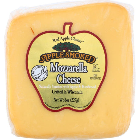APPLE SMOKED: Mozzarella Cheese, 8 oz - #tag1# - #tag2#