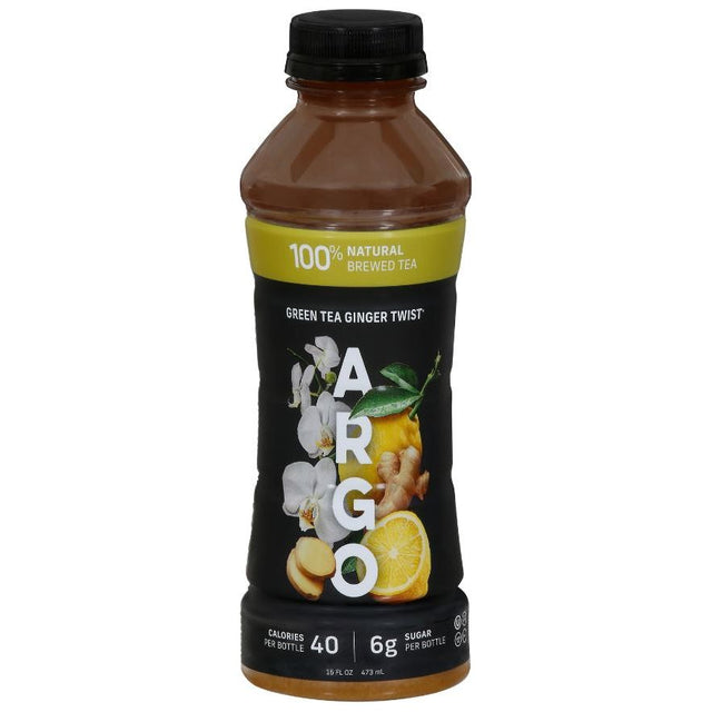 ARGO TEA: Green Tea Ginger Twist, 16 fo - #tag1# - #tag2#
