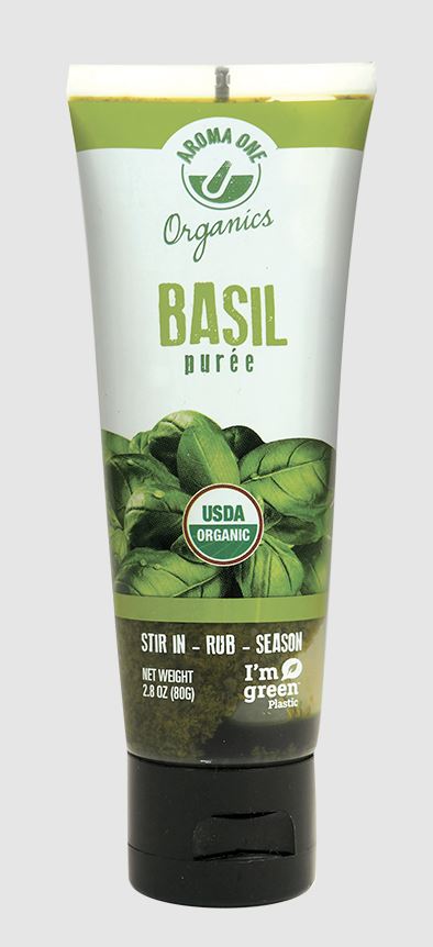 AROMA ONE: Organic Basil Puree, 2.8 oz - #tag1# - #tag2#