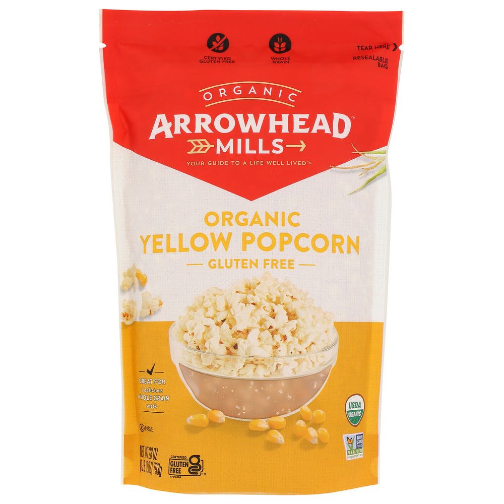 ARROWHEAD MILLS: Organic Yellow Popcorn, 28 oz - #tag1# - #tag2#