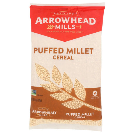 ARROWHEAD MILLS: Puffed Millet Cereal, 6 oz - #tag1# - #tag2#