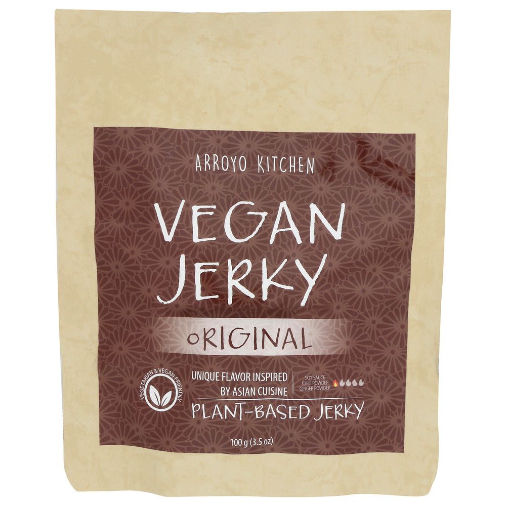 ARROYO KITCHEN: Jerky Plant Based Orig, 3.5 OZ - #tag1# - #tag2#