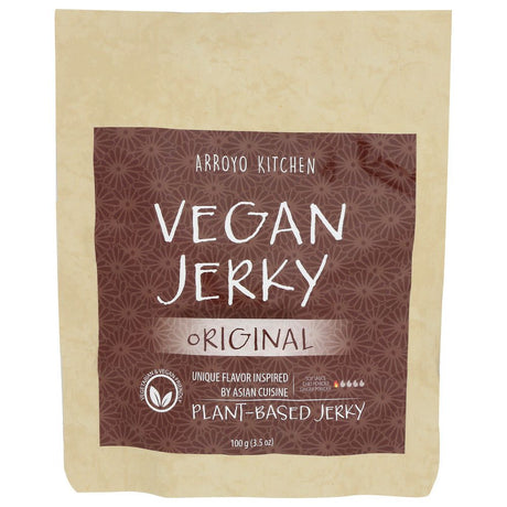 ARROYO KITCHEN: Jerky Plant Based Orig, 3.5 OZ - #tag1# - #tag2#