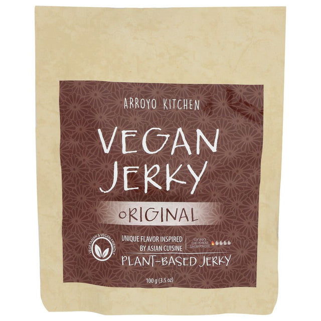 ARROYO KITCHEN: Jerky Plant Based Orig, 3.5 OZ - #tag1# - #tag2#