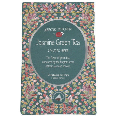 ARROYO KITCHEN: Tea Bag Grn Jasmine 5ct, 0.7 oz - #tag1# - #tag2#