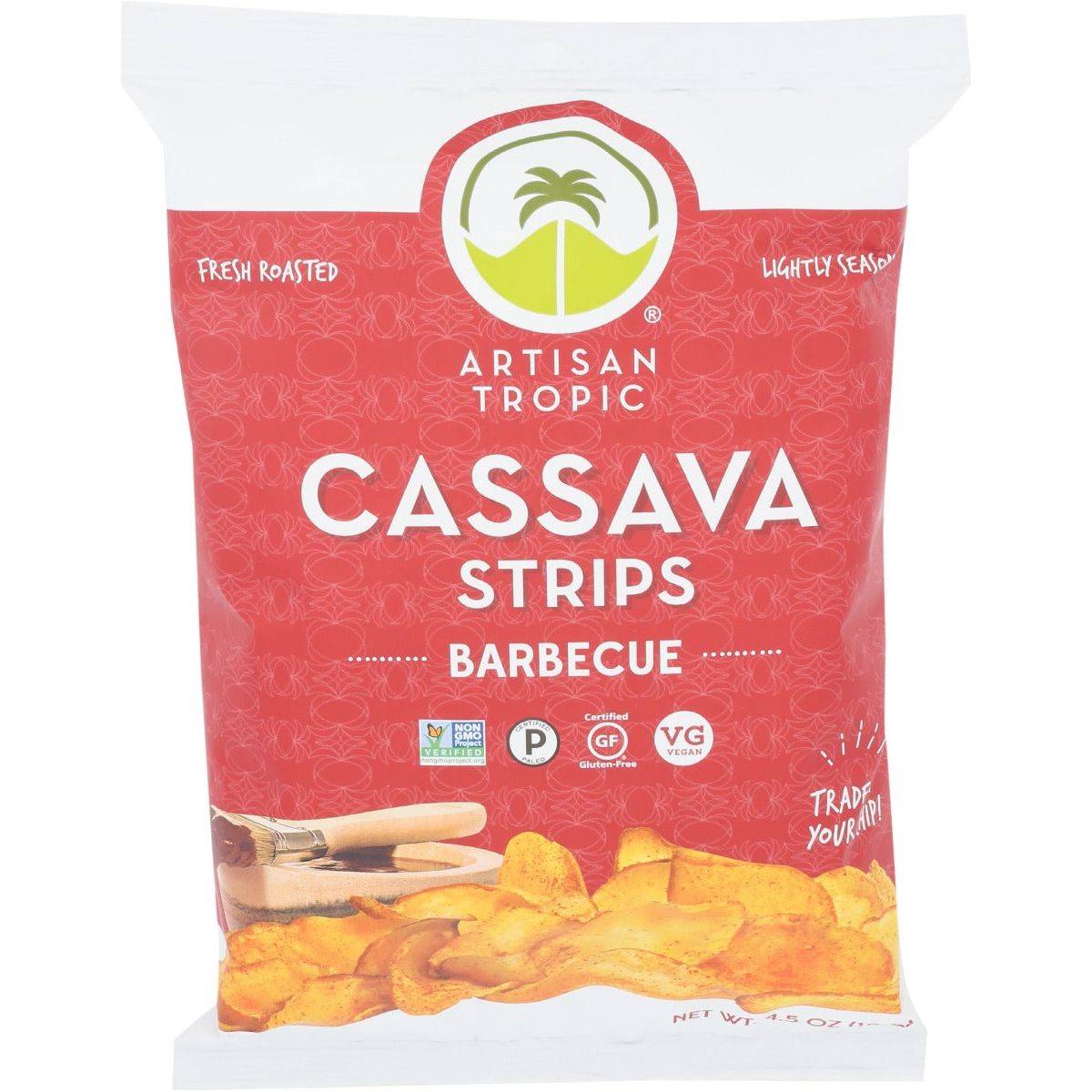 ARTISAN TROPIC: Barbecue Cassava Strips, 4.5 oz - #tag1# - #tag2#