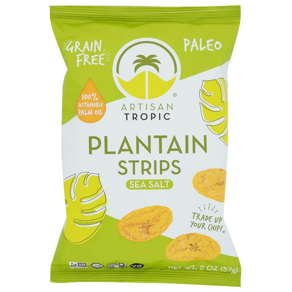 ARTISAN TROPIC: Tropic Sea Salt Plantain Strips, 2 oz - #tag1# - #tag2#