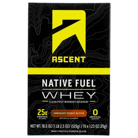 ASCENT: Whey Prtn Chc Pb 15Pk, 6 oz - #tag1# - #tag2#
