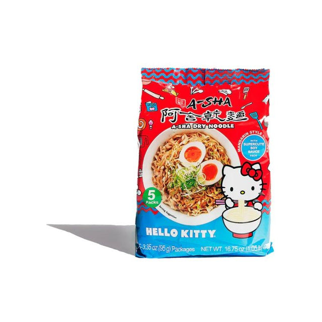 ASHA: Hello Kitty Mandarin Noodles Supercute Soy Sauce Flavor, 16.75 oz - #tag1# - #tag2#