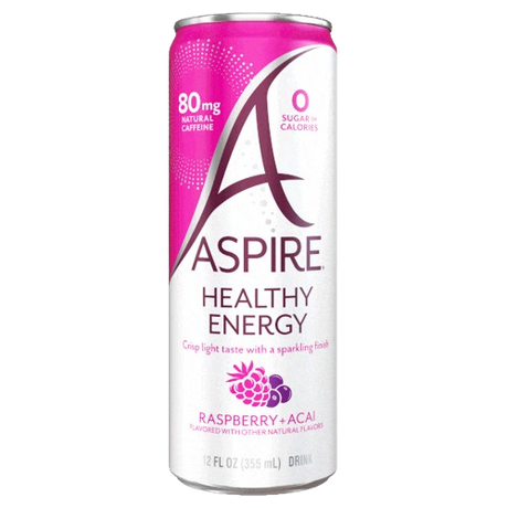 ASPIRE: Raspberry Acai Healthy Energy Drink, 12 fo - Sunshine Co Op. - #tag1# - #tag2# - #tag3# - #tag4#