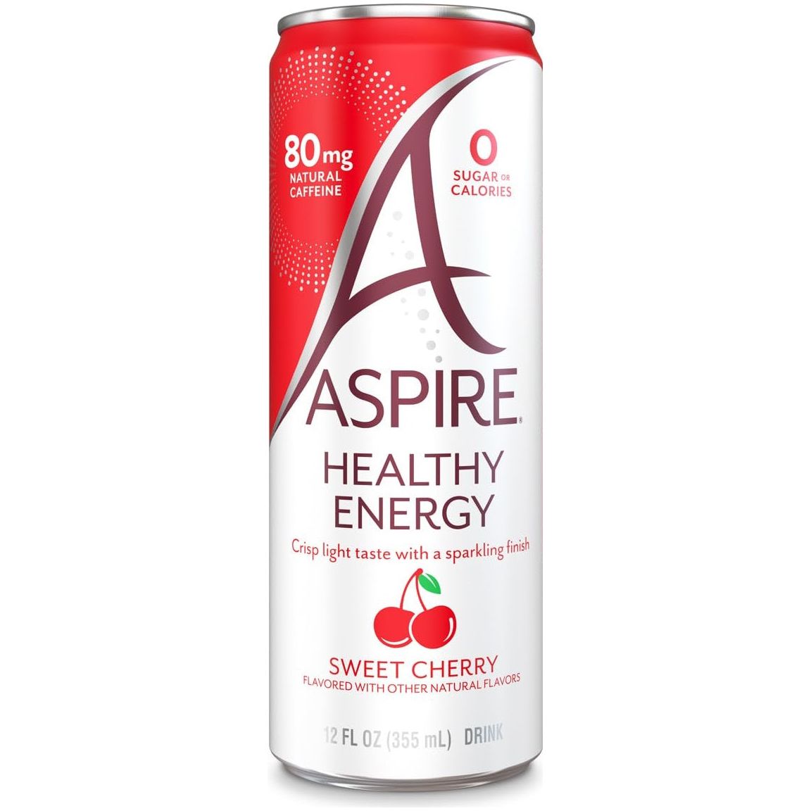 ASPIRE: Sweet Cherry Energy Drink, 12 fo - #tag1# - #tag2#