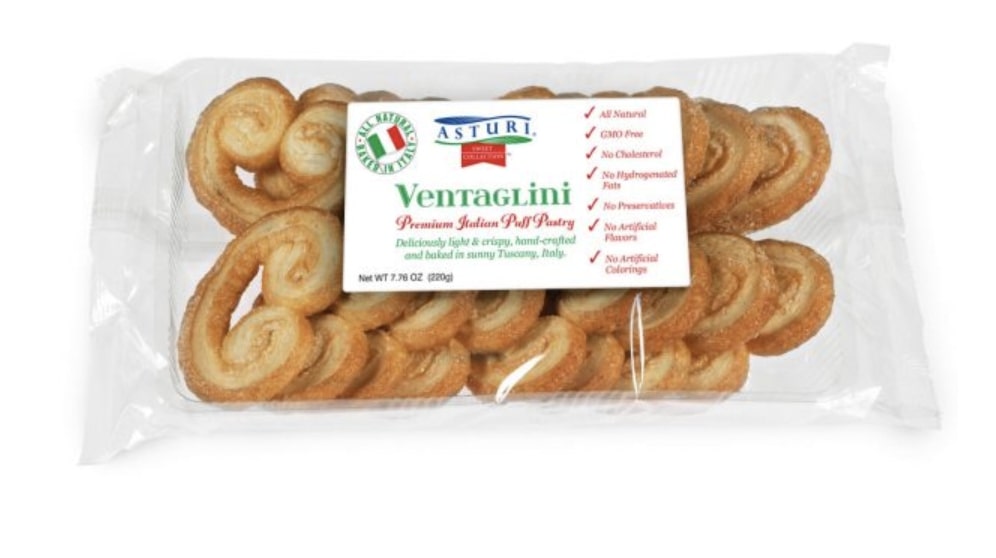 ASTURI: Puff Pastry Ventaglini, 7.76 oz - #tag1# - #tag2#
