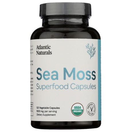 ATLANTIC NATURALS: Organic Sea Moss Capsules, 120 vc - #tag1# - #tag2#