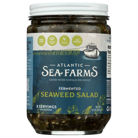 ATLANTIC SEA FARMS: Salad Fermented Seaweed, 15 oz - #tag1# - #tag2#