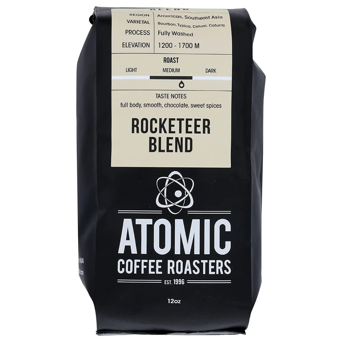 ATOMIC COFFEE ROASTERS: Rocketeer Blend Coffee, 12 oz - #tag1# - #tag2#