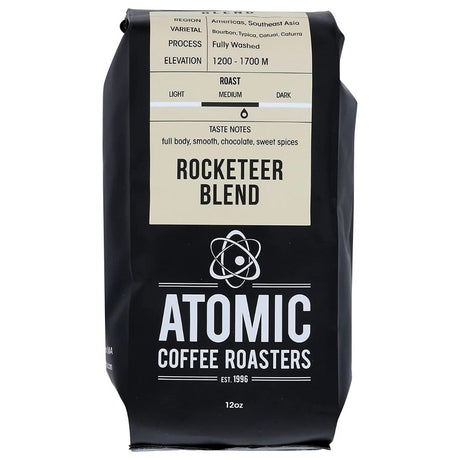 ATOMIC COFFEE ROASTERS: Rocketeer Blend Coffee, 12 oz - #tag1# - #tag2#