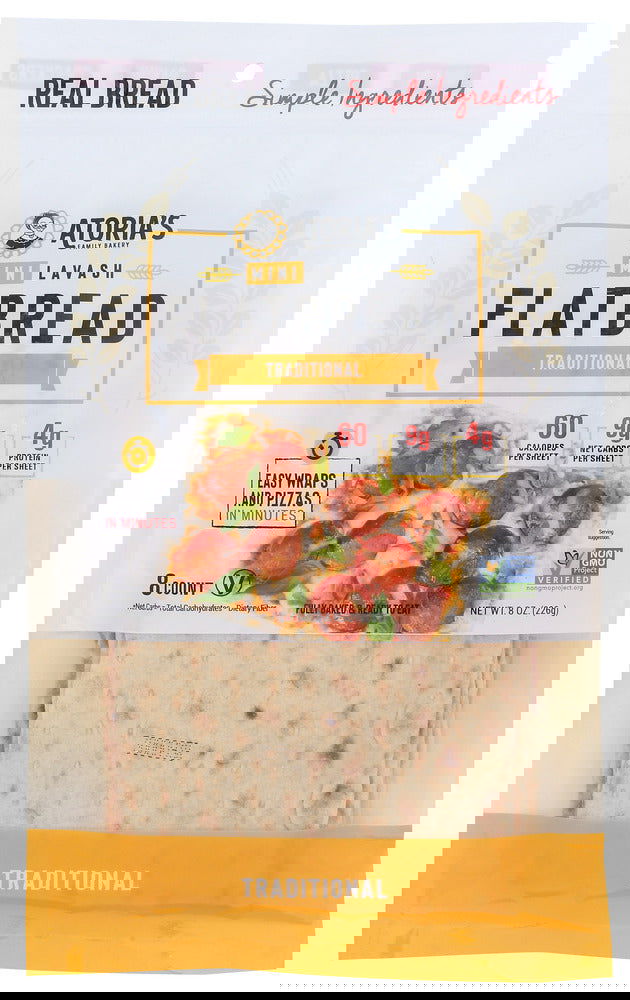 ATORIAS: Lavash Mini Traditional, 8 oz - #tag1# - #tag2#