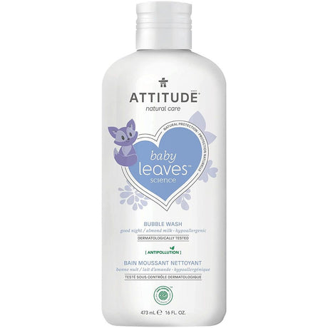 ATTITUDE: Bubble Wash Nght Almd Mlk, 16 oz - #tag1# - #tag2#
