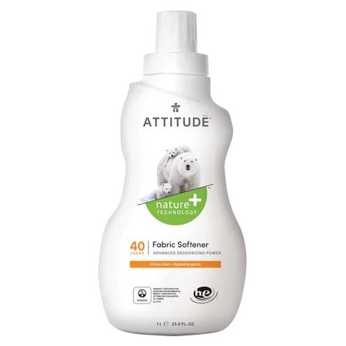 ATTITUDE: Citrus Zest Fabric Softener, 33.8 oz - #tag1# - #tag2#