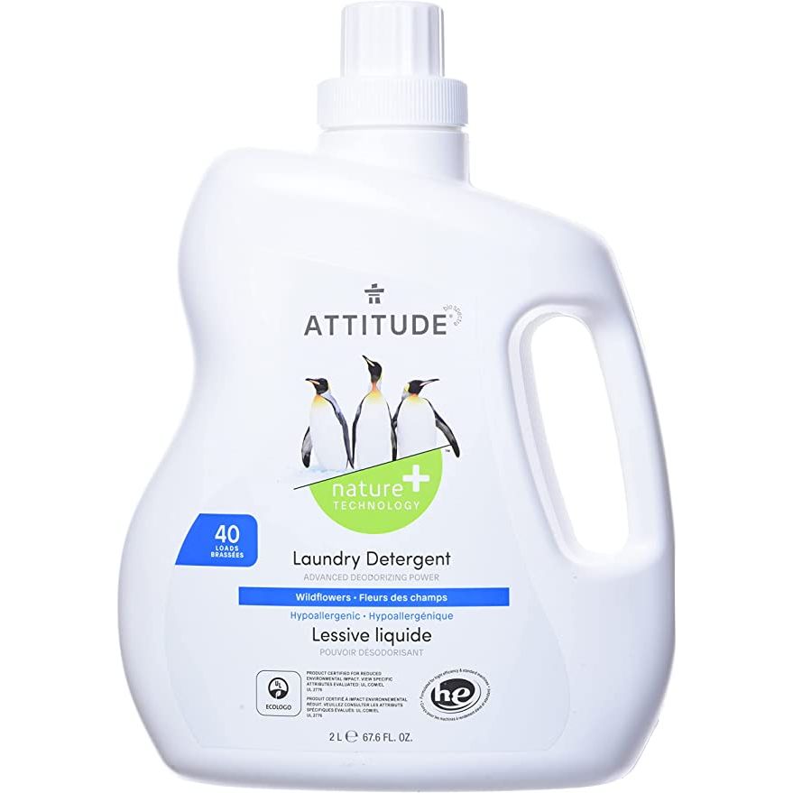 ATTITUDE: Laundry Detergent Wildflw, 67.63 oz - #tag1# - #tag2#